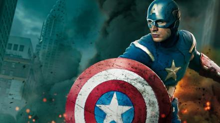 Captain america chris evans the avengers (movie) superhero wallpaper