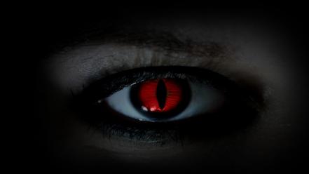 Eyes red devil wallpaper