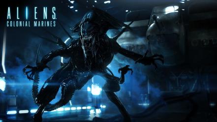 Games hands creatures aliens game colonial marines wallpaper