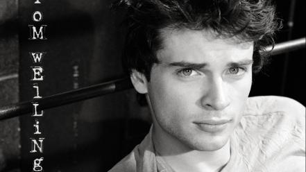 Monochrome actors tom welling wallpaper