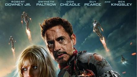 Movie posters pepper potts iron man 3 wallpaper