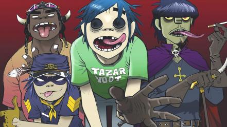 Music gorillaz bands wallpaper