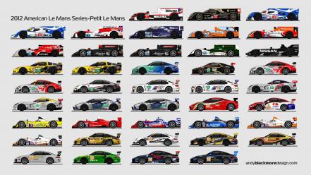 Racing cars spotter guide wallpaper