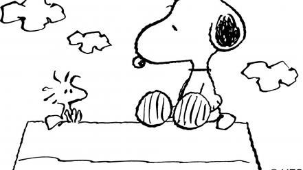 Snoopy cartoon wallpaper