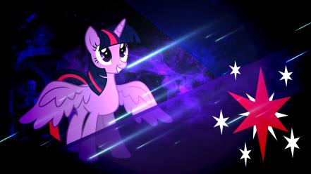 Twilight sparkle pony: friendship is magic meteors wallpaper
