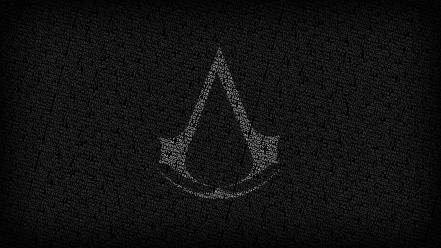 Assassins creed logos typography video games wallpaper