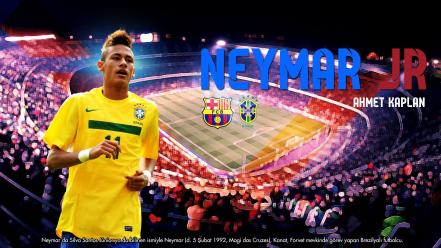 Brazil soccer fc barcelona neymar jr football players wallpaper