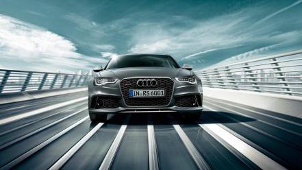 Cars audi vehicles german rs6 avant wallpaper