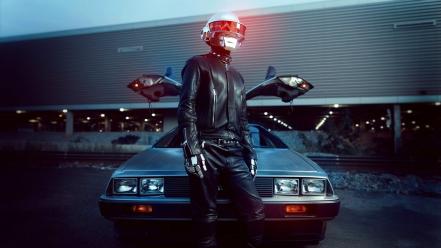 Daft punk delorean wallpaper