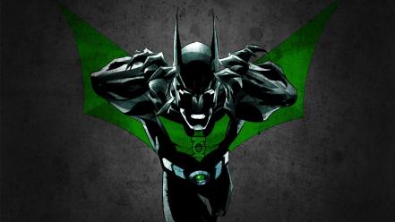 Green lantern batman black comics superheroes beyond wallpaper