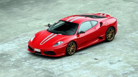 Red cars ferrari f430 scuderia wallpaper