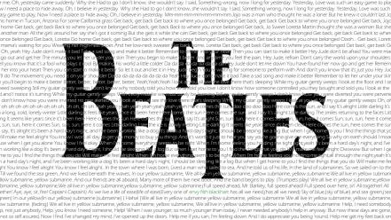 Rock band music the beatles bands fan art wallpaper