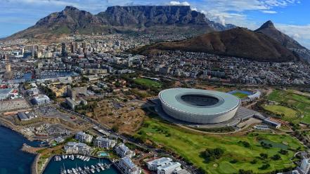 South africa cityscapes stadium wallpaper