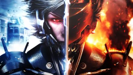 Video games artwork raiden metal gear rising: revengeance wallpaper