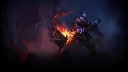 Video games league of legends fantasy art jax wallpaper