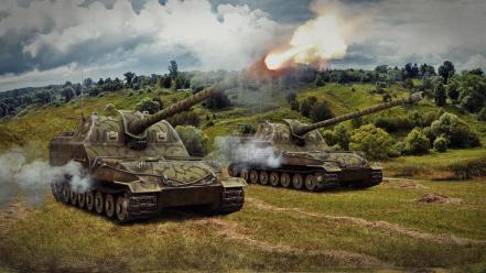 Artillery world of tanks wallpaper