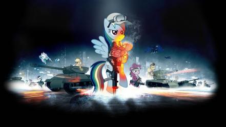 Battlefield funny parody ponyfield wallpaper