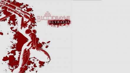 Bloodrayne: betrayal bloodrayne video games white background wallpaper