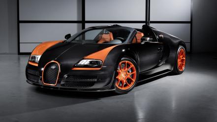 Bugatti veyron grand sport vitesse record speed wallpaper