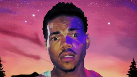 Covers rapper acid hip-hop mixtape chance the wallpaper