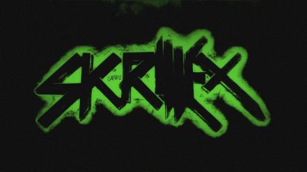 Music dubstep logos skrillex wallpaper