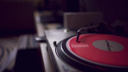 Music turntables wallpaper