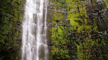 Nature hawaii usa waterfalls haleakala national park wallpaper