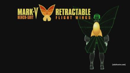 The venture bros. henchmen butterfly wings wallpaper