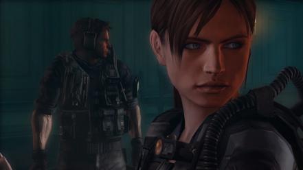 Valentine chris redfield evil: revelations jessica sherawat wallpaper