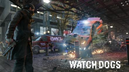 Video games police watch dogs wallpaper