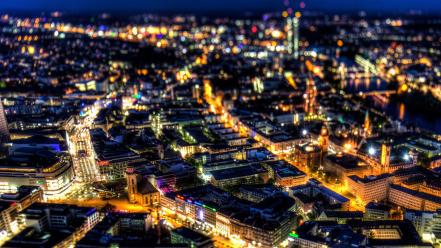 Berlin europe blurred cities city lights wallpaper