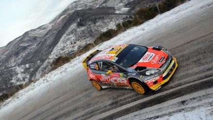 Cars ford rally roads racing wrc monte carlo wallpaper