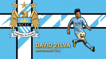 City premier league david silva football player wallpaper