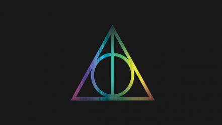 Hp harry potter and the deathly hallows colors wallpaper