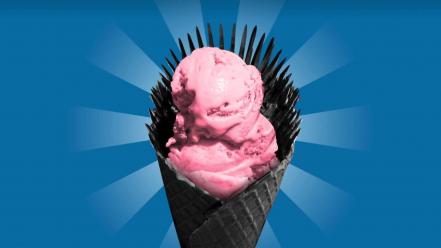 Ice cream funny game of thrones iron throne wallpaper