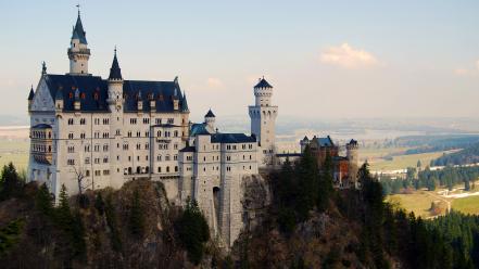 Landscapes nature castles forests germany architecture hills historic wallpaper