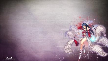 League of legends ahri wallpaper