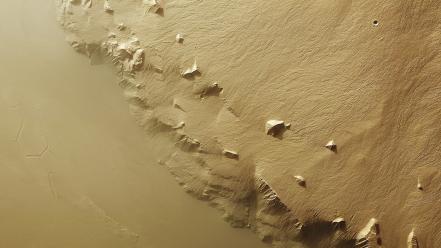 Mars olympus mons solar system flank planets wallpaper
