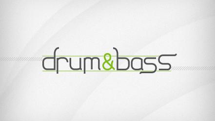 Music drum and bass simple background wallpaper