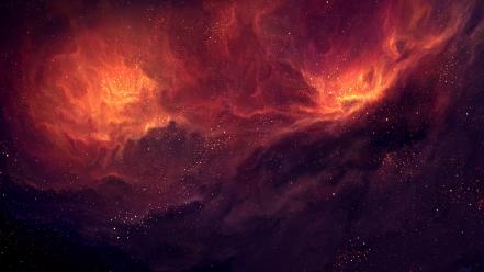 Space art skies tyler young wallpaper