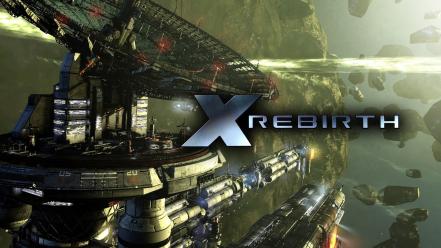 Space station x rebirth wallpaper