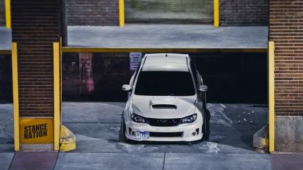 Subaru impreza tuning wallpaper