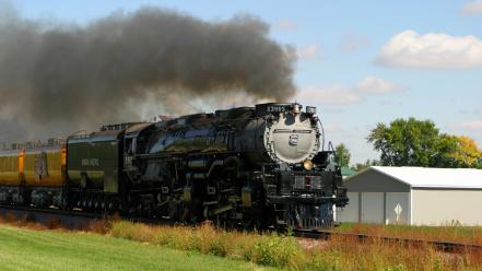 Trains steam locomotives challenger mallet wallpaper