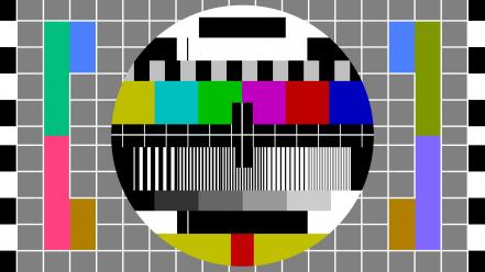 Tv digital art test pattern wallpaper