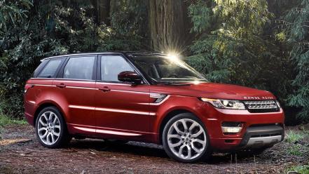 Usa range rover sport front angle view wallpaper