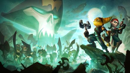 Video games ratchet and clank wallpaper