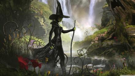 Witch west wicked oz: the great and powerful wallpaper