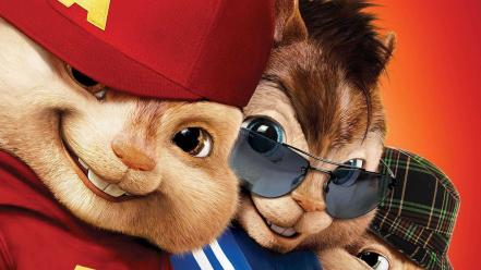 Alvin and the chipmunks squeakquel poster wallpaper