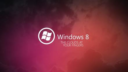 Clouds microsoft operating systems windows 8 wallpaper