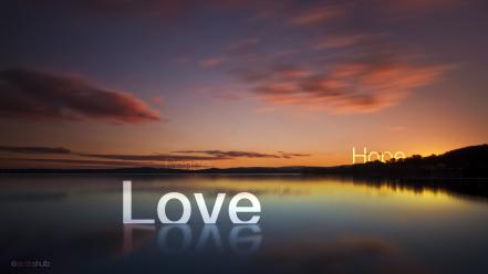 Love Peace Hope wallpaper